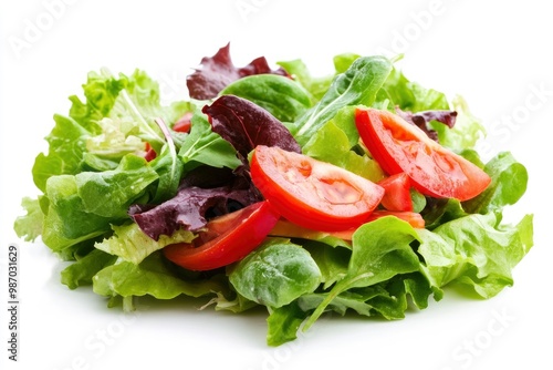 Salad background , ai