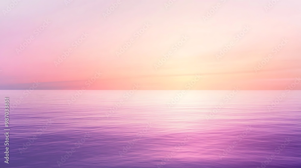 Fototapeta premium A Minimalistic Gradient: A Modern Approach to Simplistic Design and Color Transitions