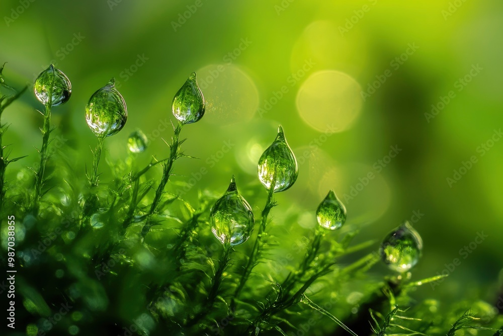 Nature Close Up Shot background , ai Nature Close Up Shot background , ai