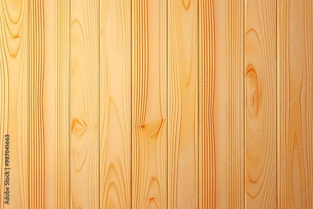 Fototapeta premium Attractive wooden top of table background mockup top view
