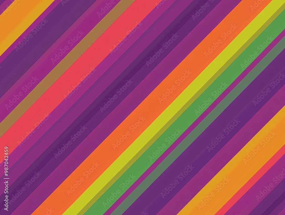 Colorful diagonal striped pattern design Colorful diagonal striped pattern design