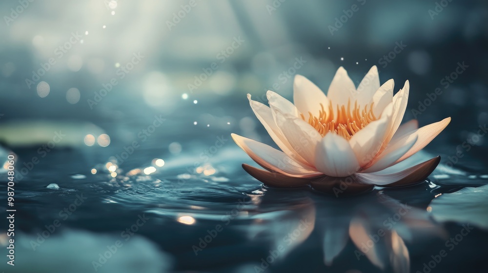 A tranquil image of a lotus flower with soft light, symbolizing yoga and mindfulness in a calming atmosphere. A tranquil image of a lotus flower with soft light, symbolizing yoga and mindfulness in a calming atmosphere.