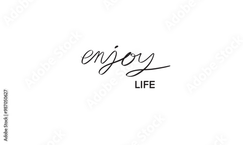 enjoy life black dark color symbol sign decoration ornament happy life woman man fun nature freedom vacation realaxation together travel smile carefree activity beautiful holiday leisure family laugh