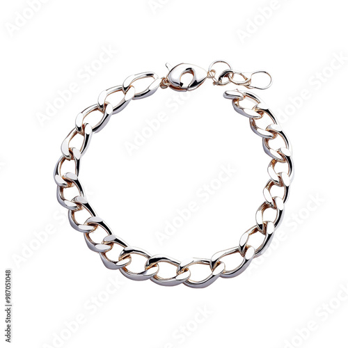 Wallpaper Mural Silver Chain Bracelet Torontodigital.ca
