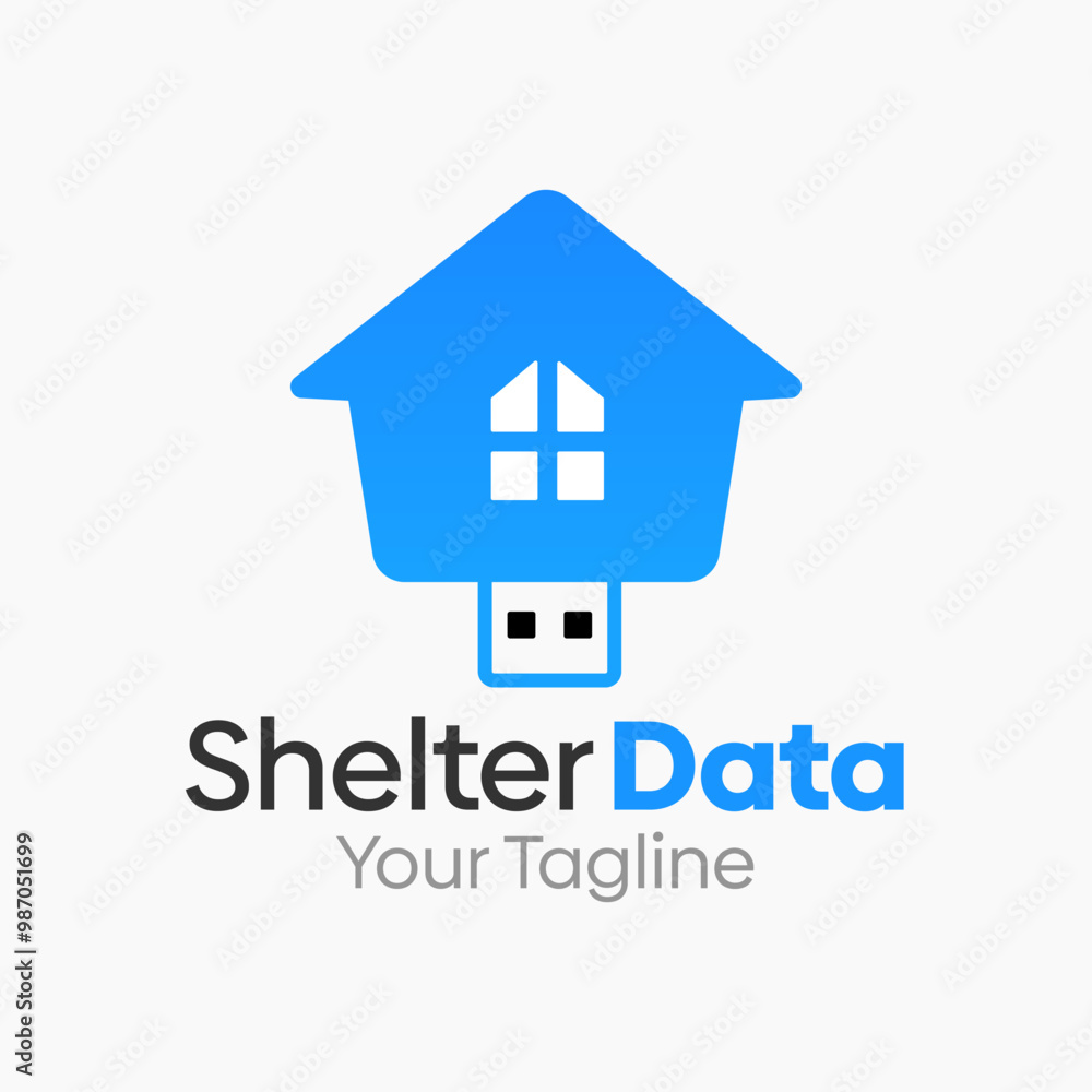 Shelter Data Logo Design Template. Good for Business, Agency, Community and Organization Shelter Data Logo Design Template. Good for Business, Agency, Community and Organization