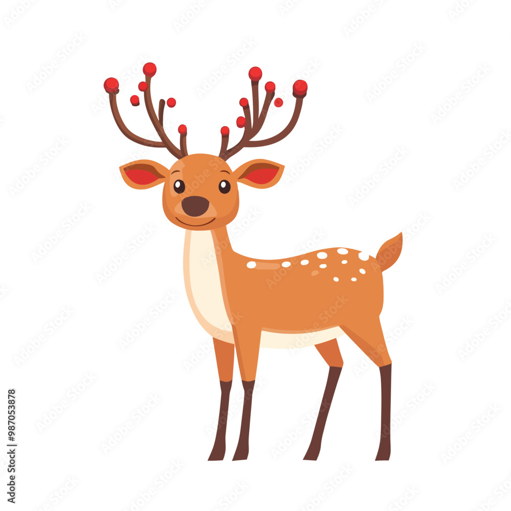reindeer with red nose reindeer with red nose