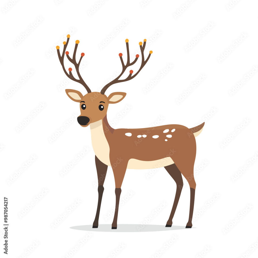Reindeer in Christmas Reindeer in Christmas