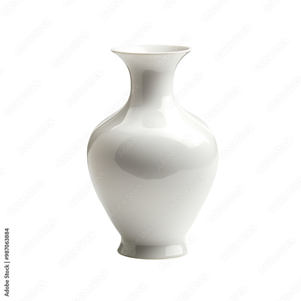 white vase isolated on white white vase isolated on white