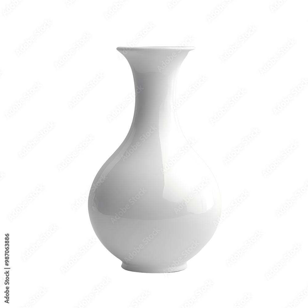 white vase isolated on white white vase isolated on white