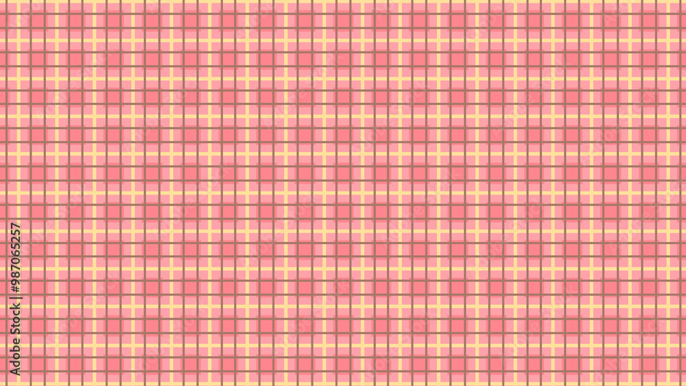 チェック柄の背景素材 16:9 チェック柄の背景素材 16:9