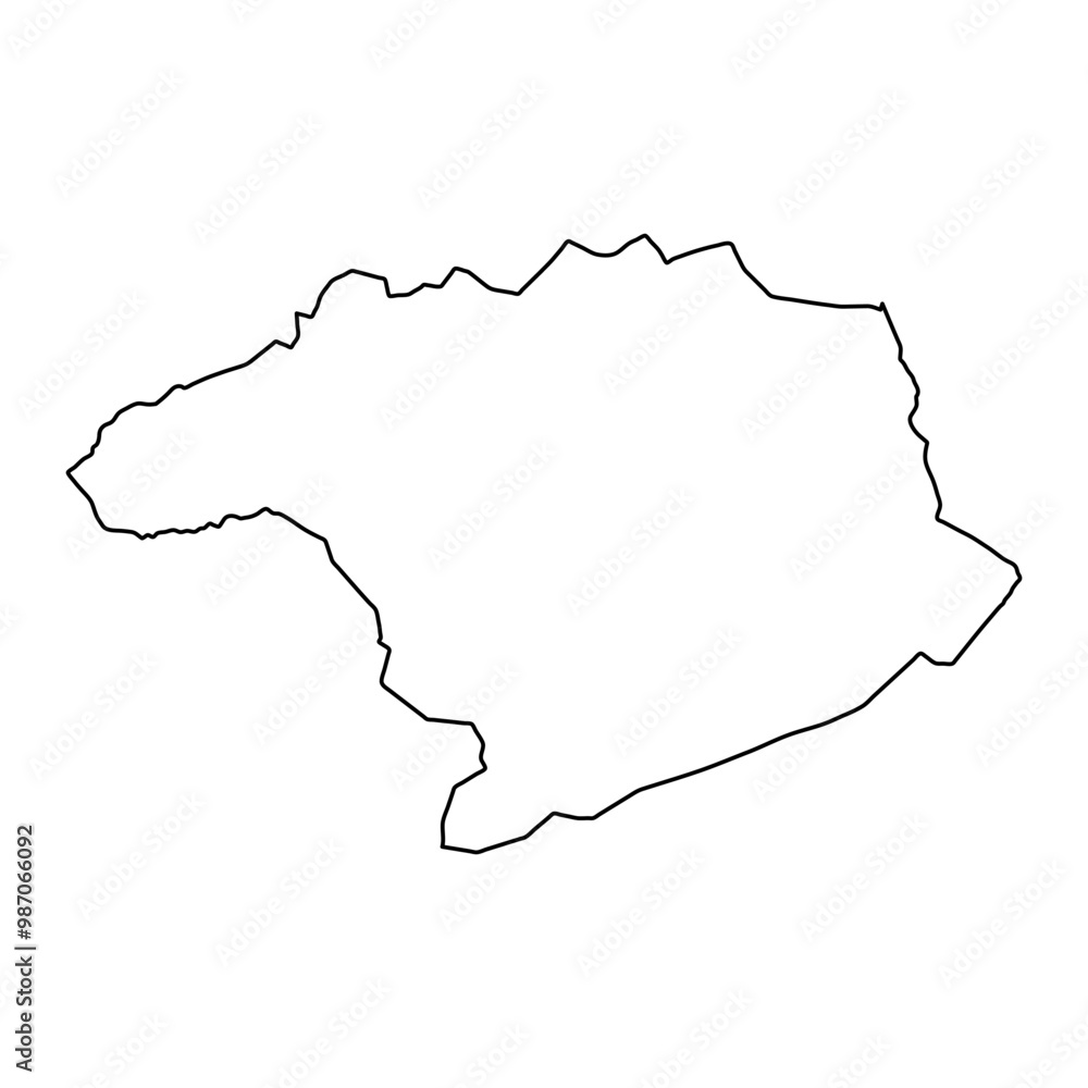Lakki Marwat district map, administrative division of Pakistan. Vector illustration. Lakki Marwat district map, administrative division of Pakistan. Vector illustration.