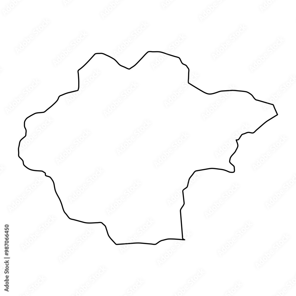 Mardan district map, administrative division of Pakistan. Vector illustration. Mardan district map, administrative division of Pakistan. Vector illustration.