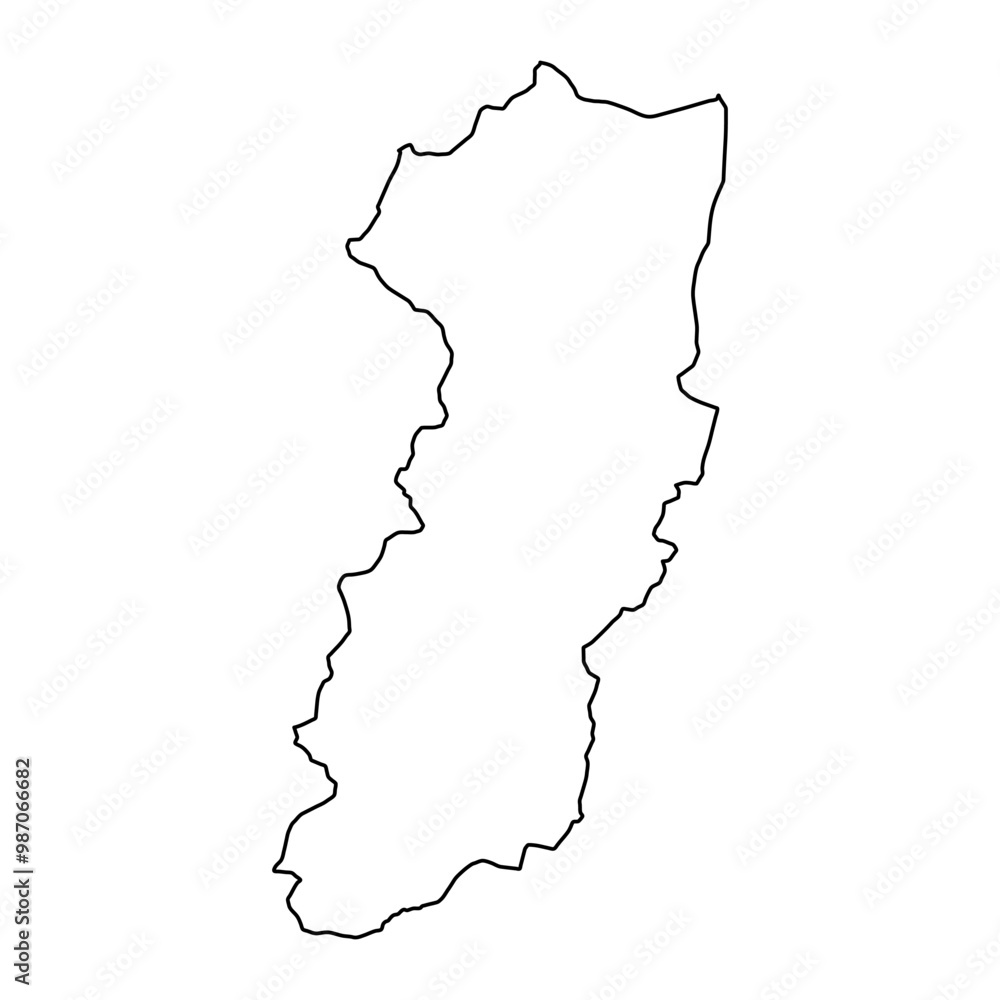 Swat district map, administrative division of Pakistan. Vector illustration. Swat district map, administrative division of Pakistan. Vector illustration.