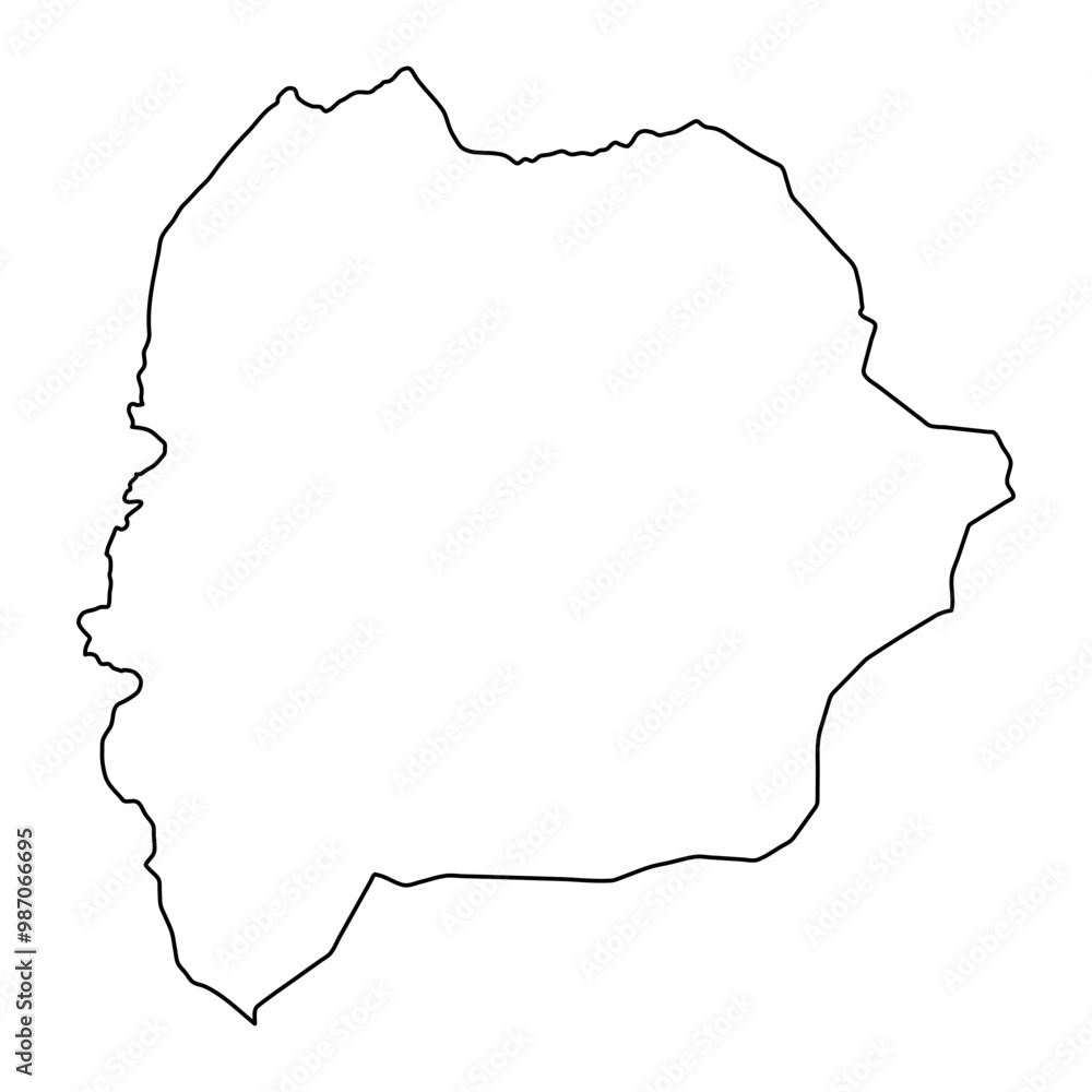 Tank district map, administrative division of Pakistan. Vector illustration. Tank district map, administrative division of Pakistan. Vector illustration.