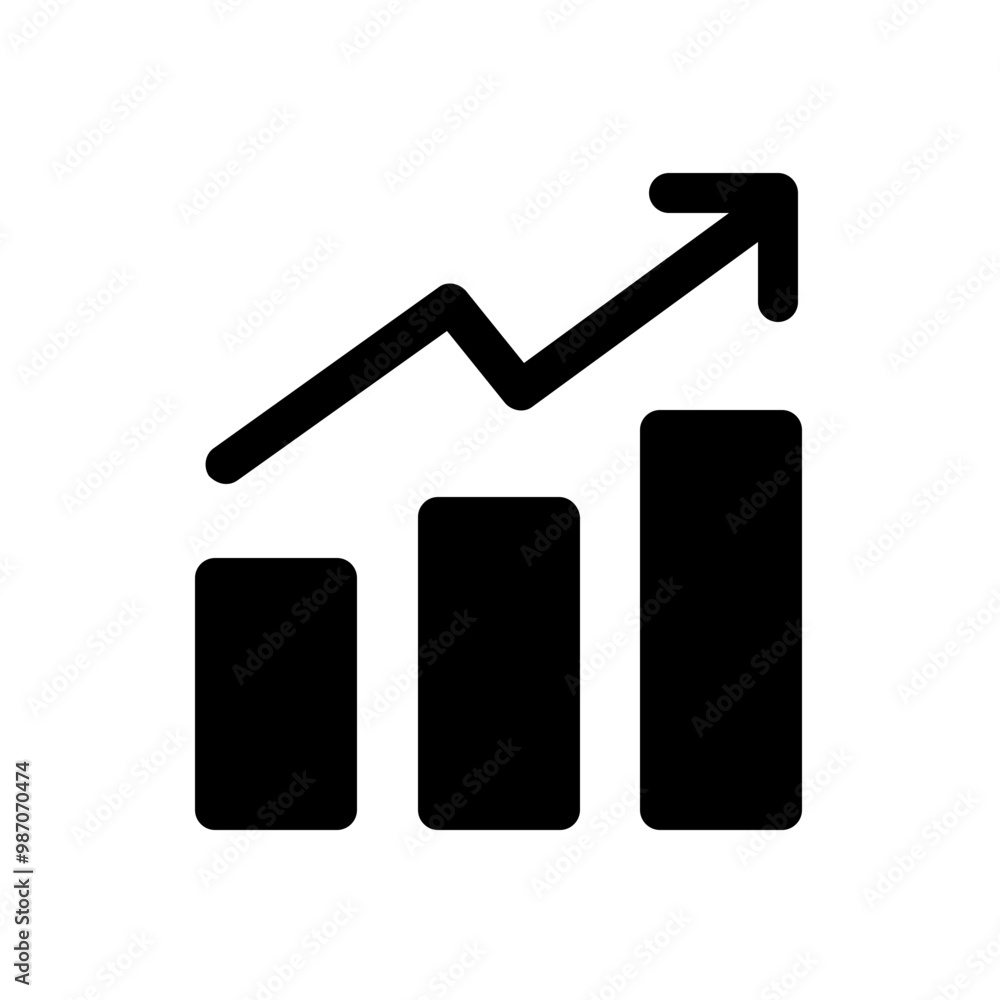 Graph icon design Graph icon design