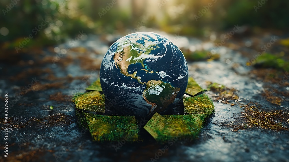 Earth in Recycling: The planet Earth as the central part of the ...