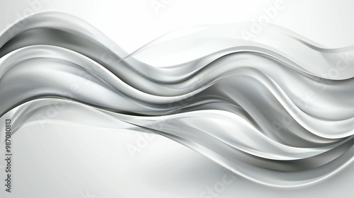 white abstract silk background