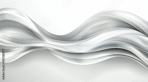 white abstract silk background