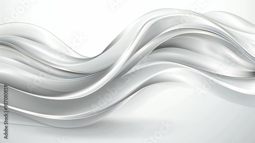 white abstract silk background