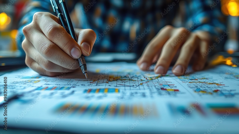 Hand Writing on a Graph Paper Hand Writing on a Graph Paper