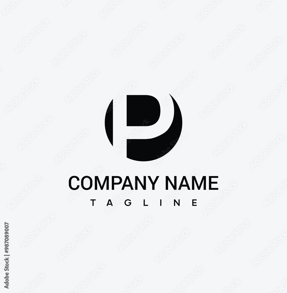 P Logo Design Template Vector Graphic Branding P Logo Design Template Vector Graphic Branding
