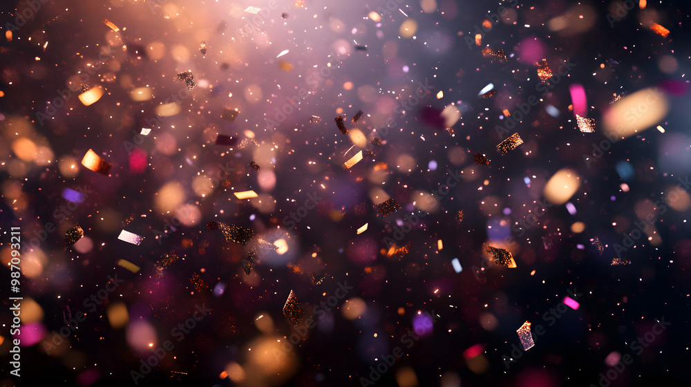colorful confetti floating luxurious metallic gold silver elegance celebratory celebrate party celebration festive festival holiday luxury background backdrop colorful confetti floating luxurious metallic gold silver elegance celebratory celebrate party celebration festive festival holiday luxury background backdrop
