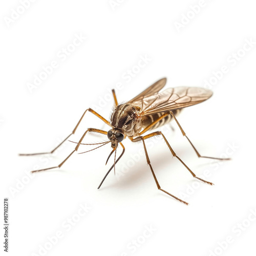 Close-Up of a Mosquito