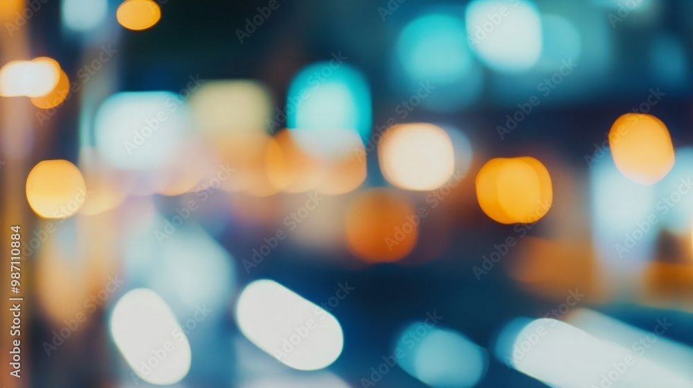 Abstract bokeh background with colorful blurry lights, creating a dreamy and vibrant atmosphere. Abstract bokeh background with colorful blurry lights, creating a dreamy and vibrant atmosphere.