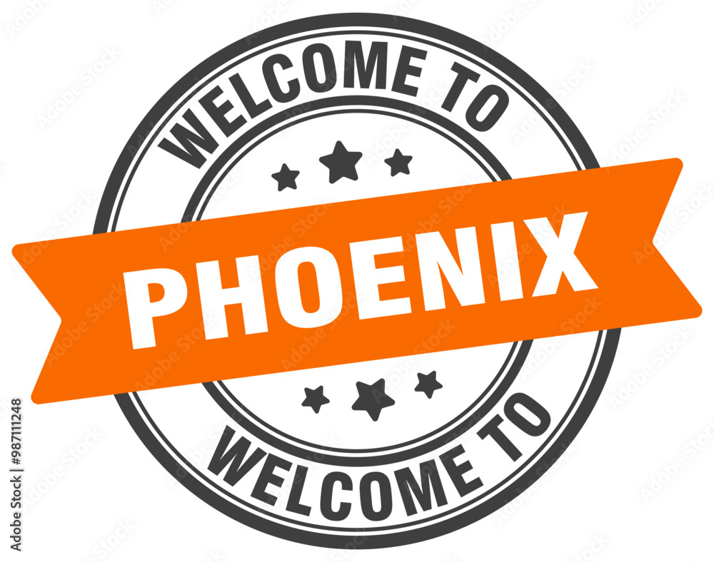 WELCOME TO PHOENIX STAMP WELCOME TO PHOENIX STAMP
