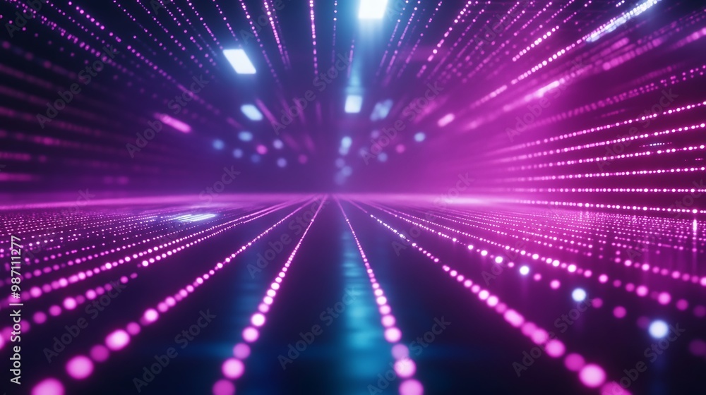 Obraz premium abstract background with lights