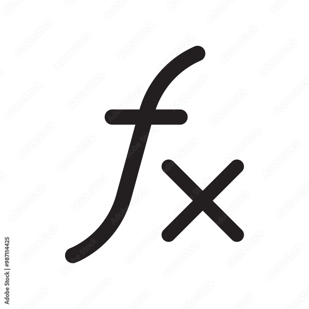 Mathematics Integral Icon Mathematics Integral Icon