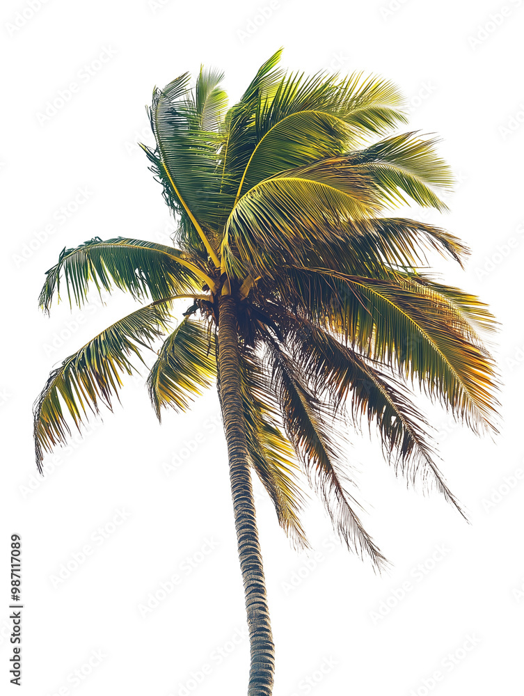 palm tree isolated on white palm tree isolated on white
