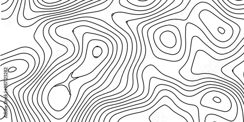 Beautiful Light topographic topo contour map background. Presentation background design. Suitable for presentation template, wallpaper,
