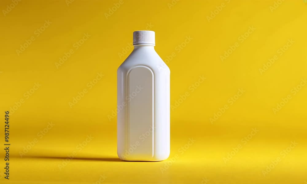 bottle with blank label for your product. bottle with blank label for your product.