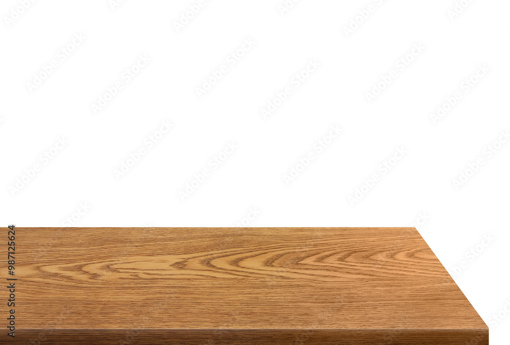 Side view of empty wooden table isolated PNG transparent. Side view of empty wooden table isolated PNG transparent.