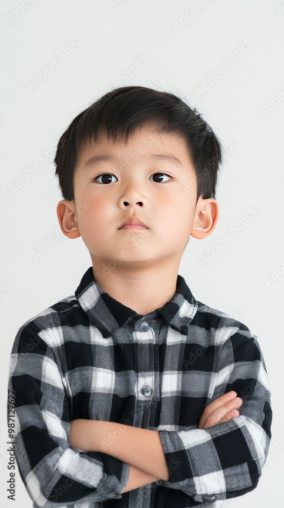 Photo of Japanese Boy in Studio Photography Photo of Japanese Boy in Studio Photography