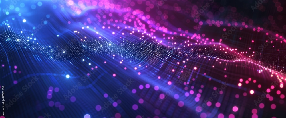 Blurred neon lights background. Neon cyberspace metaverse city lights in bokeh style. Futuristic backdrop. Blurred neon lights background. Neon cyberspace metaverse city lights in bokeh style. Futuristic backdrop.
