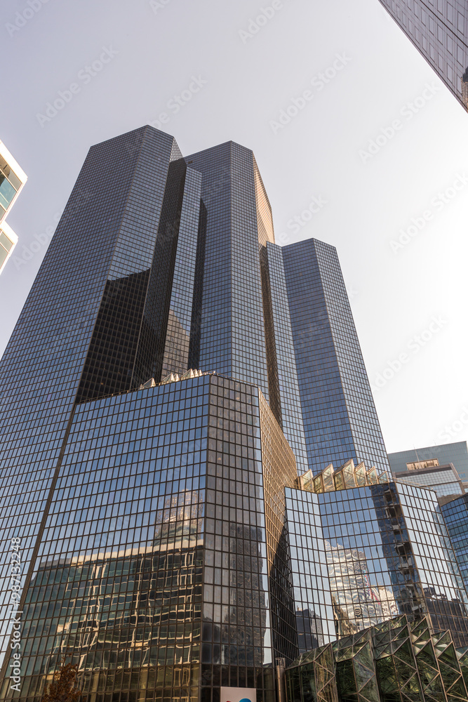 Fototapeta premium city skyscrapers