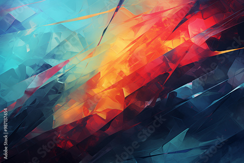 graphic design of creative abstract image