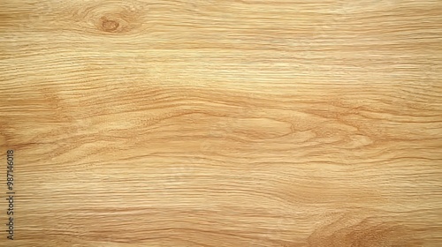 Close-up of Light Brown Wood Grain Texture