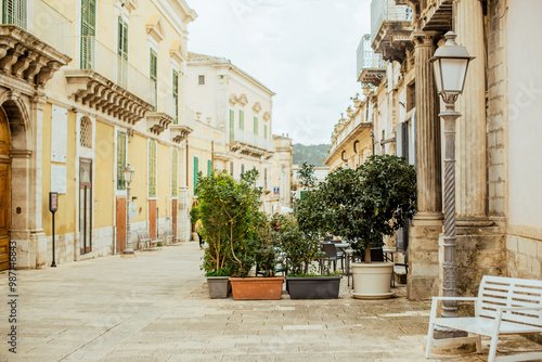 Streets of Ragusa Ibla, Sicily