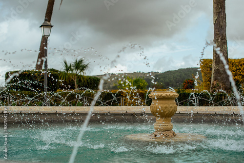 Fountain in Ragusa, Sicily