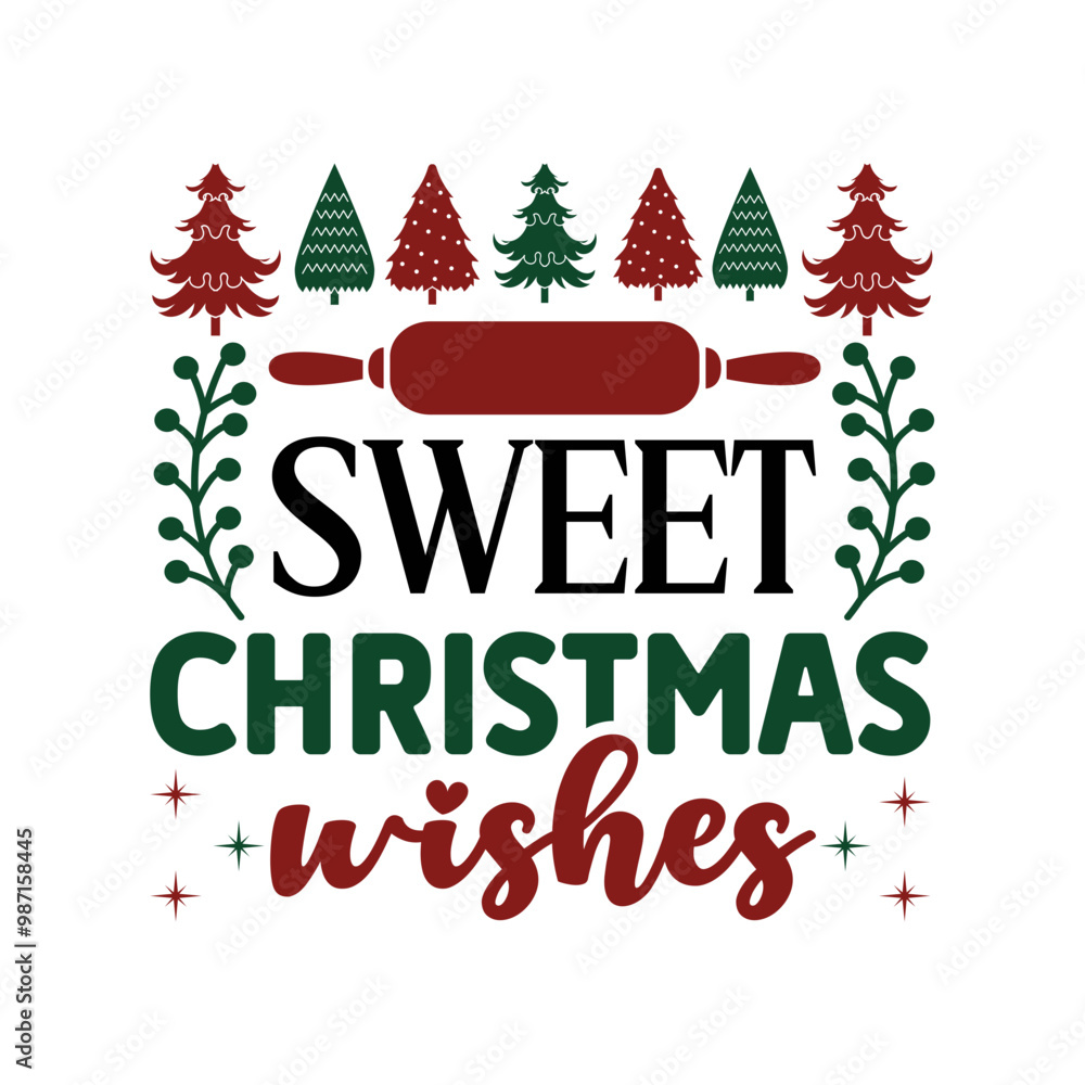 Fototapeta premium Christmas Kitchen Towels Svg Bundle, Christmas Baking Svg, Apron Baking Quotes Svg,Holiday Tea Towel Bundle, Svg Files For Cricut, Personalized Tea Towel, Housewarming Party Decor, Holiday Gift For