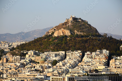 Fototapeta Naklejka Na Ścianę i Meble -  athenas city in mediterranean country greece