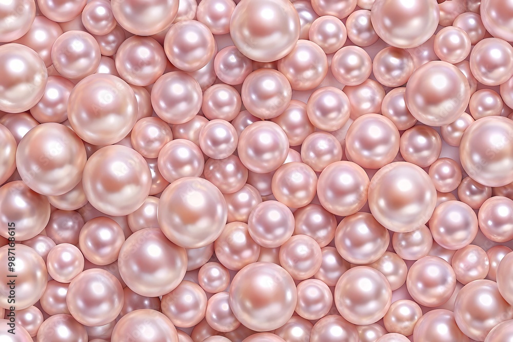 Soft Pink Pearl Texture in Seamless Photorealistic Style Soft Pink Pearl Texture in Seamless Photorealistic Style