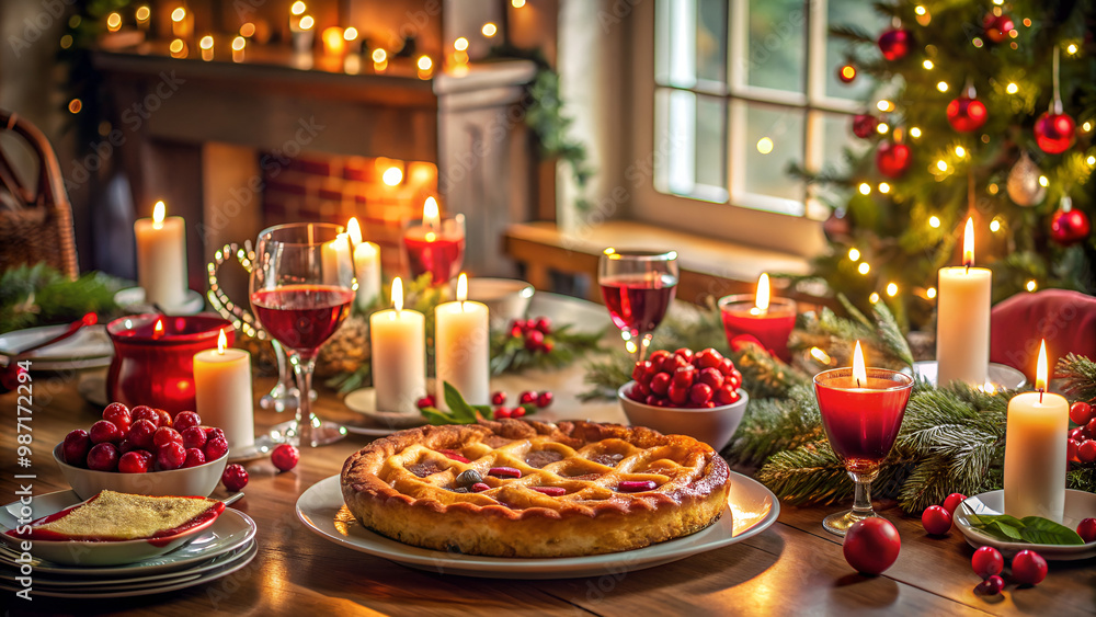 christmas table setting christmas table setting