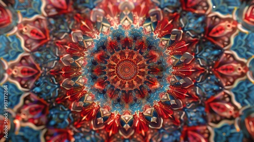 Wallpaper Mural 万華鏡のような模様 Torontodigital.ca