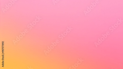 Pink and Yellow Gradient Background.