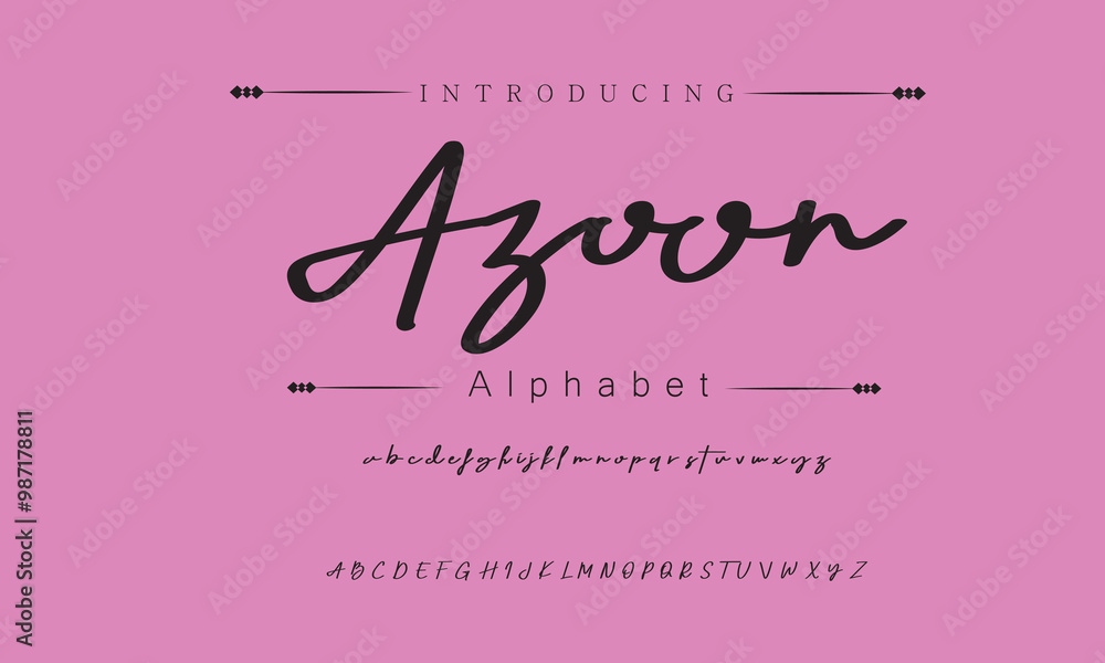 Unique Artistic Signature Font Set Unique Artistic Signature Font Set