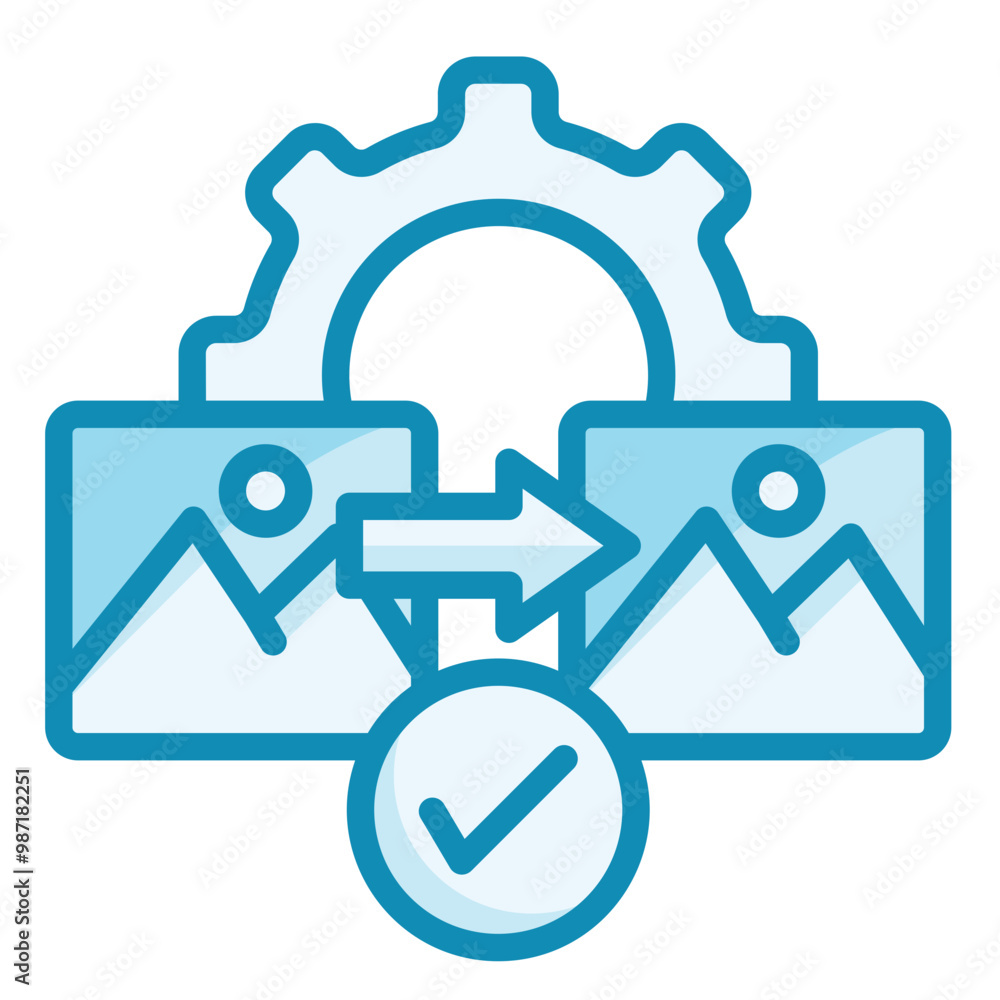 Obraz premium Versioning Icon